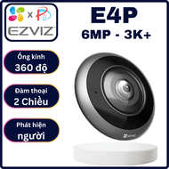 CAMERA IP WIFI TRONG NHÀ EZVIZ E4P 6MP 3K+ MẮT CÁ TOÀN CẢNH 360 ĐỘ - AI Nhận Dạng Người Đàm Thoại 2 