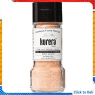 เคียวร่าเกลือหิมาลัยสีชมพูชนิดบดละเอียดแบบขวด 130กรัม - Kurera Fine Grain Himalayan Pink Salt 130g.