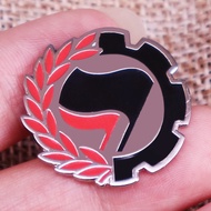 Hot Selling Antifa Logo Enamel Badge Brooch Backpack Decoration Jewelry