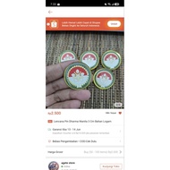Dharma Badge Wanita - Magnetic Hook