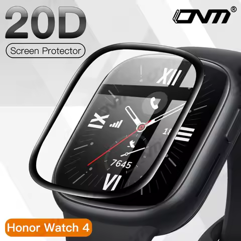 20D Screen Protector for Honor Watch 4 Flexible Soft Anti-scratch Protective Film Honor Watch4 Full 