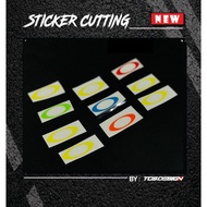 STICKER OAKLEY CUTTING