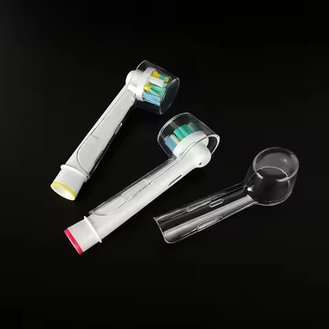 5Pcs Electric Toothbrush Heads Cover Toothbrush Head Protective Cover For Oral B Electric Toothbrush