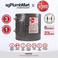 [Made in Mexico] Rheem 6 Gallon Vertical Storage Water Heater 85VP6S 6 Gal 23 Litres x sgPlumbMart