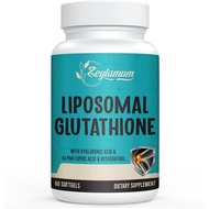 2400 MG Liposomal Glutathione Softgels, Max Absorption, Active Form L-Glutathione Reduced (GSH), wit
