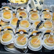 100 Plastic Boxes for Mochi, Fruit Tarts, Dumplings, Mooncakes, Lava Cakes with 2 Compartments