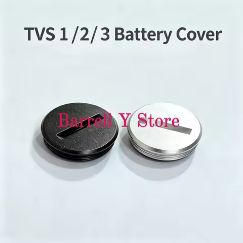 For Contax TVS 1 2 3 Battery Cover Silver and Black Replacement Part
