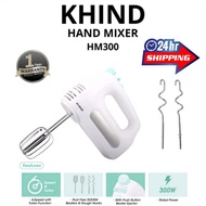 Pensonic Khind Midea Milux Electric Hand Mixer Malaysia 3 Pin Plug 300W HM300