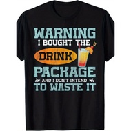 I Bought The Drink Package Funny Cruise Ship Drink Package Gift Unisex T-Shirt Unisex Cotton Crew Ne