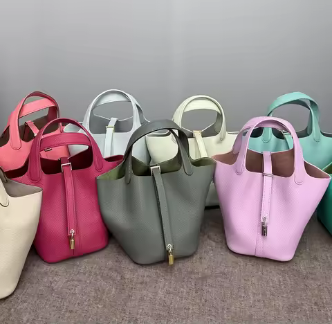 MENDY Wo men Bags Handbags Bucket Bag 18/22 Big Small Fashion Tote Bag Genuine Leather Luxury Qualit