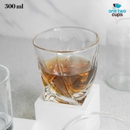 One Two Cups Fashioned Rock Glass 300ml - GW-300 - Tinari