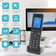 S07 4G LTE Wireless WiFi SIP VoIP Protocol Audio Handheld Phone for Office Home Hotels Portable SIP 