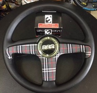 ครบชุดพวงมาลัยBBS  4ก้าน  14นิ้ว ก้านตรง ลายสก๊อต  พร้อมคอตรงรุ่นใช้งานได้เลย  ใส่รถยนต์ได้ทุกรุ่น