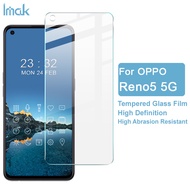 Original Imak Oppo Reno 5 5G 9H Anti-Explosion Tempered Glass Oppo Reno5 5G Screen Protector Film Ultra thin