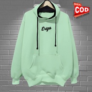 LOKAL Men's Hoodie Sweater Mint ColorWanita List erigo Local Distro Bandung Latest Oversized Thick A