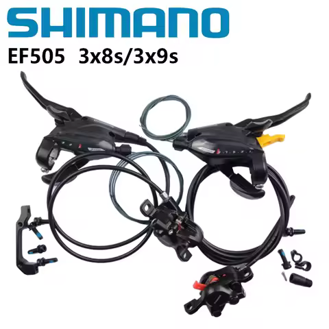 Shimano EF505 BR-M315 3x9 speed 27 Speed MTB bike Hydraulic Disc brake Shifter Trigger switch inner 