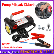 Pompa Minyak Stanlis DC 12Volt 24Volt 220Volt Solar Elektrik Diesel Transfer Pump Solar Oil Pump 50L