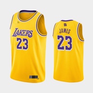 BEST #23 LeBron James 2019-20 City Gold Jersey
