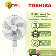 [READY STOCK] TOSHIBA 16-Inch Wall Fan F-AWB50MY(H) Kipas dinding/电风扇 Aliran Angin Kuat & Stabil
