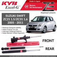 (Full Set) KAYABA Excel-G Suzuki Swift 1.5 ZC21 1.6 ZC31 2005 - 2011 Absorber Front / Rear (Made in 