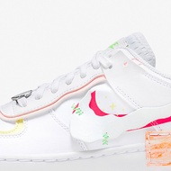 Nike/Nike Official Authentic AF1 SHADOW Women's Air Force No. 1 Casual Sneakers DV1364-111