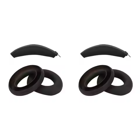 【PUBLICITY】4X Ear Pads For Anker Soundcore Space Q45/Life Q30 Q35 Headphone Silicone Protective Case