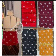 KATUN Kemben Vintage Cotton Jumputan Batik Angkin/