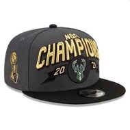 New Era NBA 2021 Bucks champions hat Nike jersey 球衣 波衫 字母哥