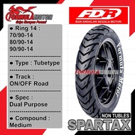 FDR Spartax Ring 14 Tubetype All Size Dual Purpose Non Tubles Ban FDR