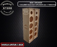 Box Speaker 4inch Column plus Tweeter