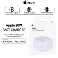 Apple 20W USB-C Power Adapter iPhone Original charger, iPhone cable 1-year warranty