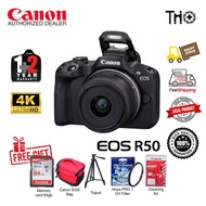 (CANON MALAYSIA SET)CANON EOS R50 RF 18-45MM F/4.5-6.3 IS STM Lens
