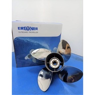 YAMAHA Outboard 50-130HP 19 Pitch Propeller (Stainless Steel) - Outboard Spare Parts