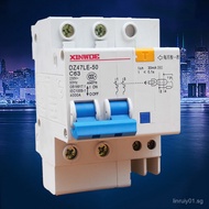 Air Switch DZ47LE-63 2P Household Small Leakage Protection Circuit Breaker20A/40A Anti-Electric Shoc