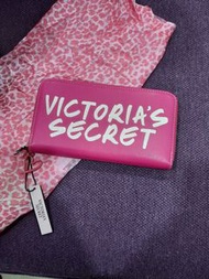 【Victoria's secret】VS維多利亞的秘密質感雙色長夾（全新）