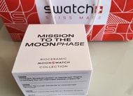 Omega x Swatch 白色 Snoopy Mission to the Moon Phase
