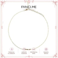 FANCIME 7 Rings of Friendship Gold Necklace