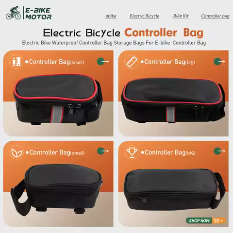 Electric Bicycle Controller Bag E-bike Large/Small Size Waterproof Controller Bag For Electric Bike 