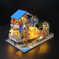 DIY miniature Beach house 13844 doll house puzzle 3D miniature house cute