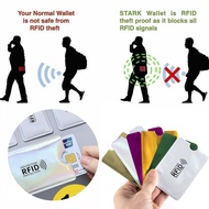 Waterproof Card Holder Case ID Card Credit Card Aluminum Foil Anti-degaussing Bank Card Protector