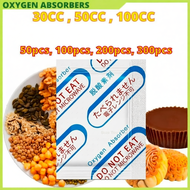 50 keping Penyerap Oksigen Makanan 30cc 50cc 100cc 200cc Oxygen Absorber for Food Storage Pack