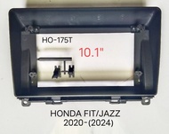 กรอบจอแอนดรอยด์ หน้ากากวิทยุ หน้ากากวิทยุรถยนต์ HONDA FIT JAZZ ปี 2020-2024 สำหรับเปลี่ยนจอ Android 10"
