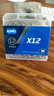 KMC X12鍊條 12速鏈條 126目附快扣 12 SPEED