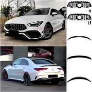 CLA CLASS W118 CLA45 AMG PSM GRILLE DIAMOND GT GRILL WING SPOILER KELAS BODY KIT ACCESSORIES BENZ