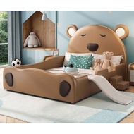 Car creative sports car bed modern minimalist youth styling bed car children's bed boy car bed