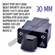 Hazard Switch + 30mm Sen