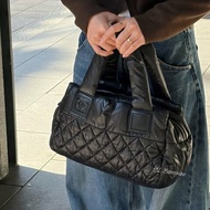 Y1990-CHANEL 黑色羽絨小號空氣包A48619