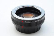 KENKO 高品質轉接環 YC-NI ( Contax Zeiss 鏡頭轉接 Nikon 機身 ) 1.4X 免改鏡
