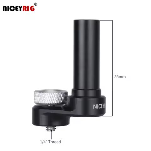 Niceyrig Monitor LED Screen Mounting Extension Adaptor 15mm Rod for Sony FX6/Sony FS5