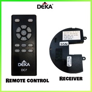 ✩DEKA Ceiling Fan 7 Speed Remote Control and PCB Board (DC7) Concept Series, DDC21, DDC31, DC2311, DC2507, DDC5☁